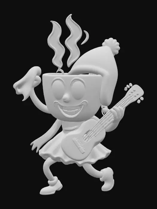 3D model for Cafecito Andino