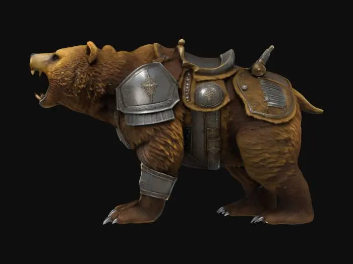 3D model for Armored War Bear