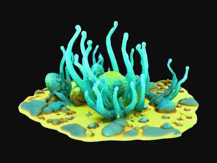 3D model for alien fauna