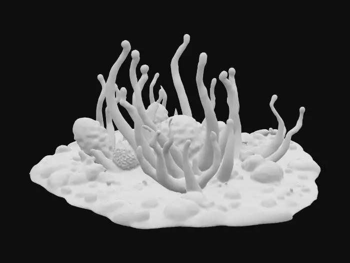 3D model for alien fauna