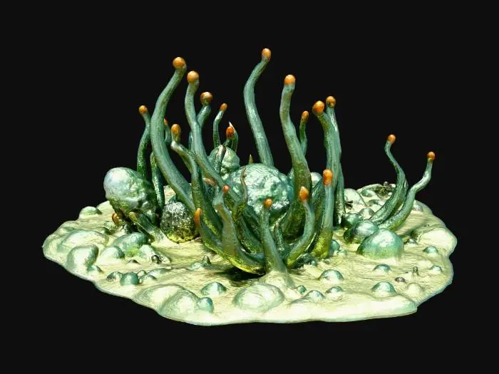 3D model for alien fauna