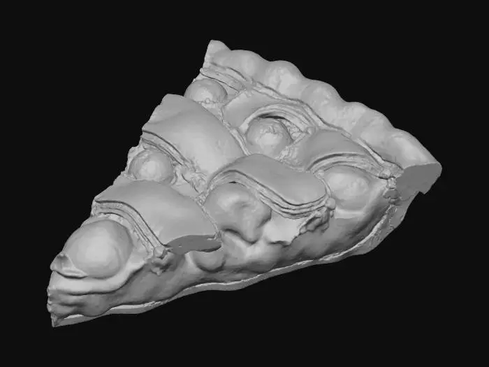3D model for Cherry Pie Slice, #Thanksgiving#