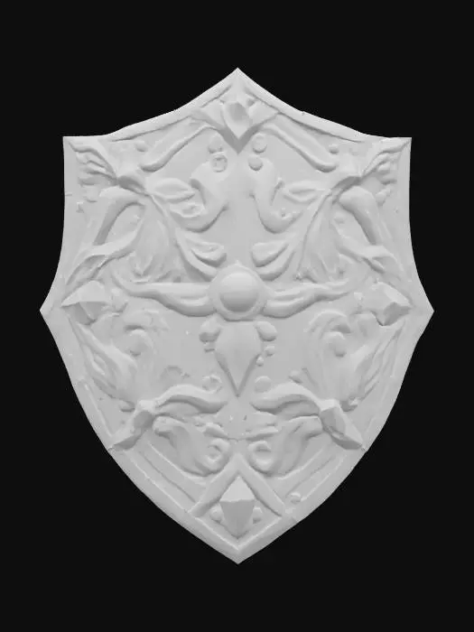 3D model for Ornate Shield