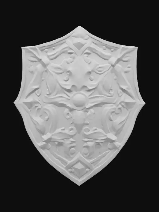 3D model for Ornate Shield