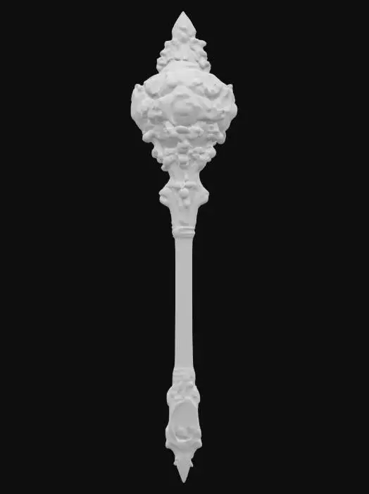 3D model for Fantasy ornate Faberge wand