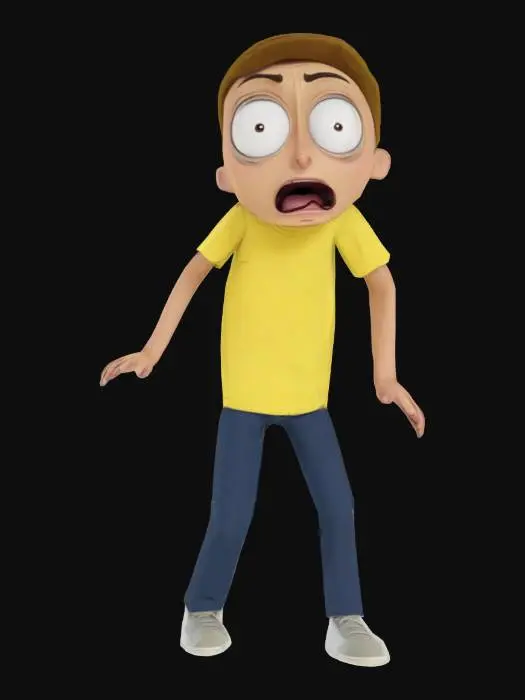3D model for Morty
