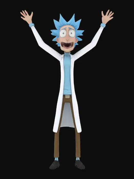 3D model for Rick