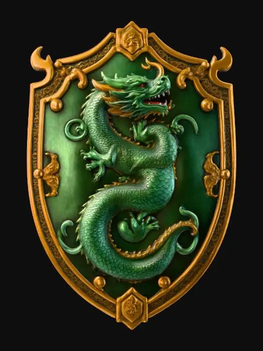 3D model for Jade Serpent Shield