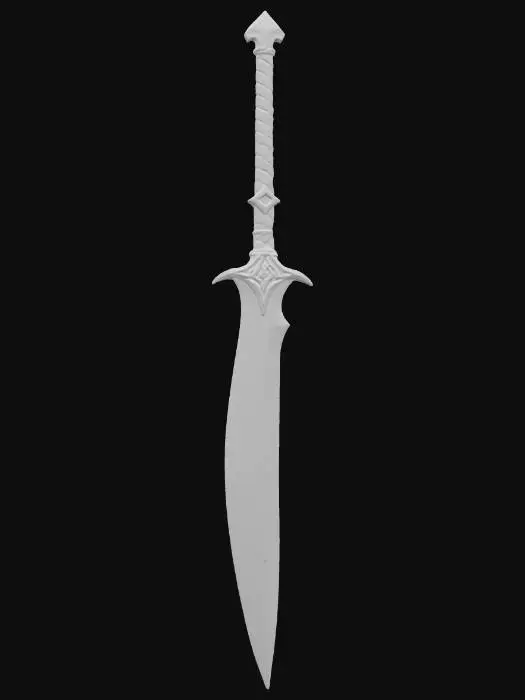 3D model for Emerald Blade
