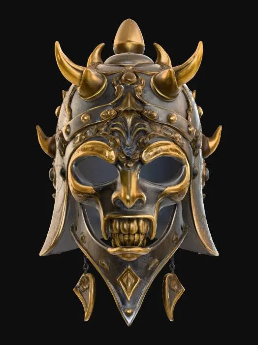 3D model for Infernal Warrior Mask
