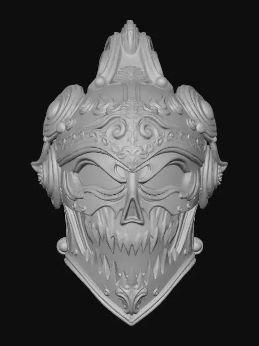 3D model for Cursed Knight  #Halloween2025#
