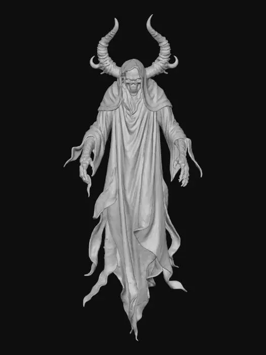 3D model for Dark Wraith  #Halloween2025#