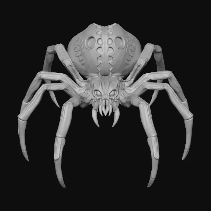 3D model for Spooky Spider, #Halloween2025#