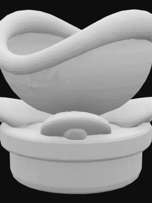 3D model for Potted Podium