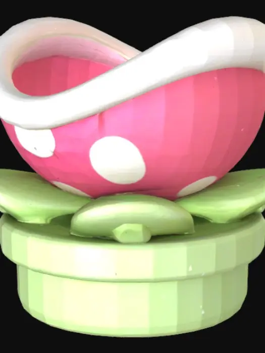 3D model for Potted Podium