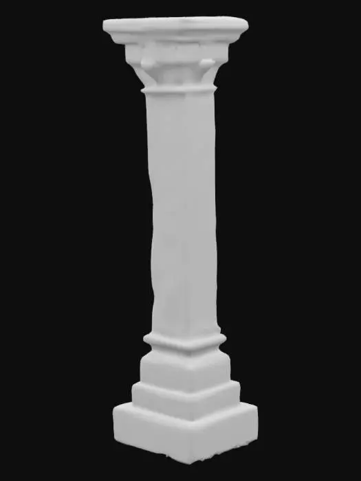 3D model for Ancient Sculpted Pillar