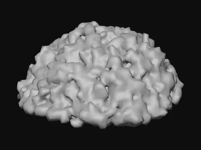 3D model for A large pile of coal