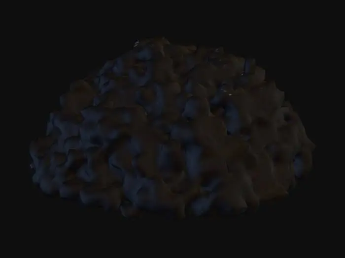 3D model for A large pile of coal