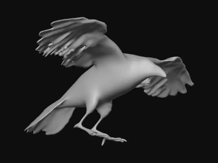 3D model for Raven's Flight