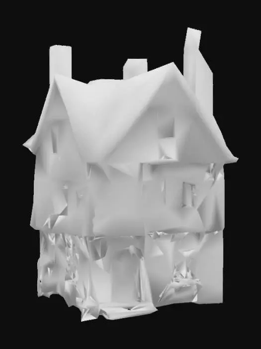 3D model for Charming Tudor Cottage