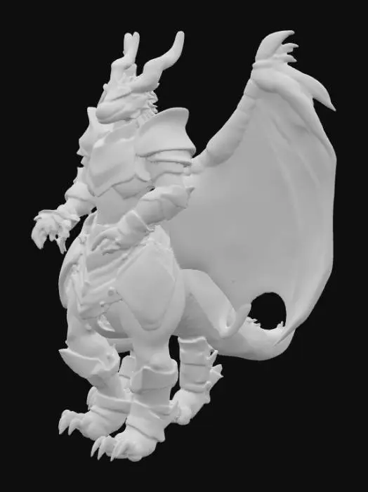 3D model for Dragon Centurion