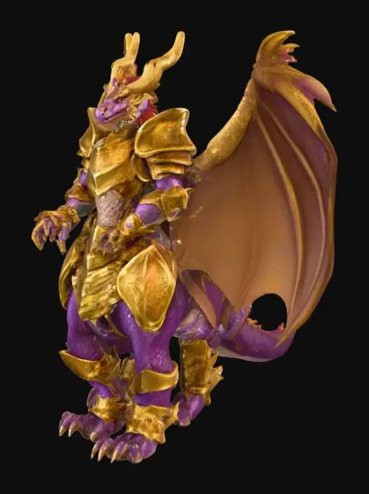 3D model for Dragon Centurion