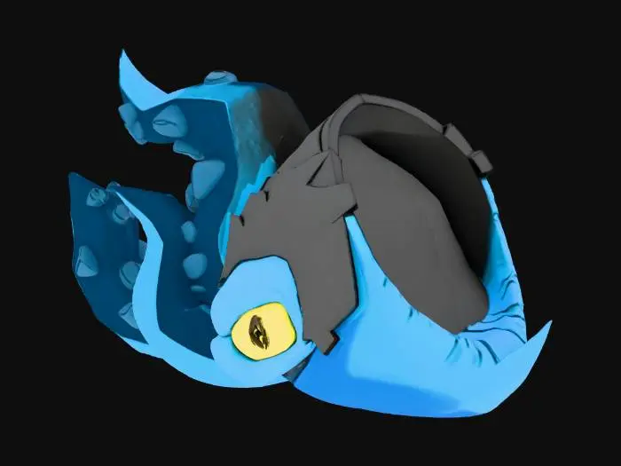 3D model for Water Squid Jinlin