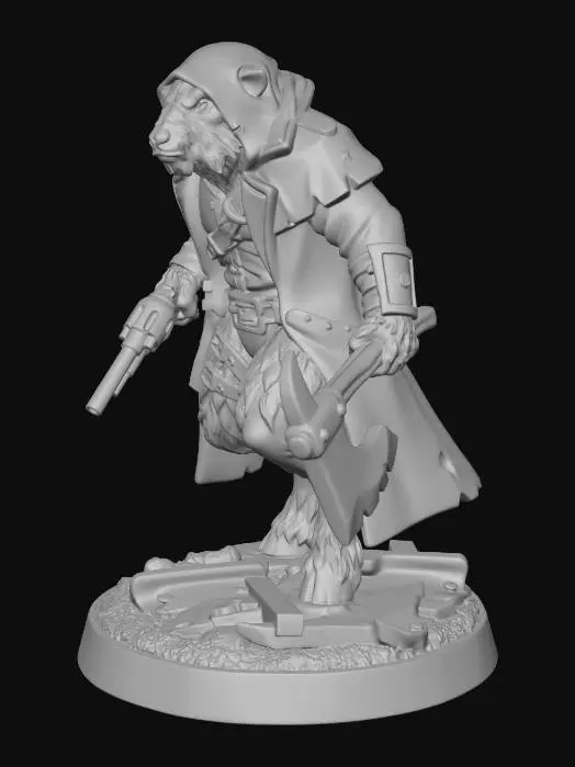 3D model for Hooded Howl