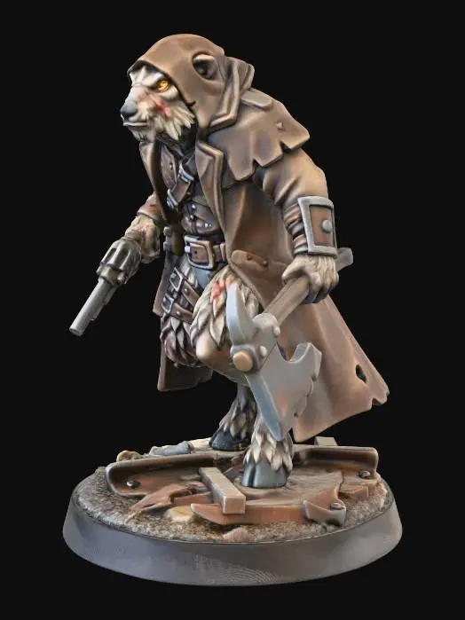 3D model for Hooded Howl