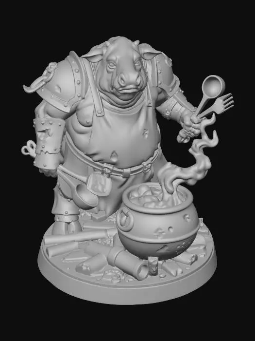 3D model for Pig Cow