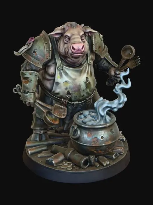 3D model for Pig Cow