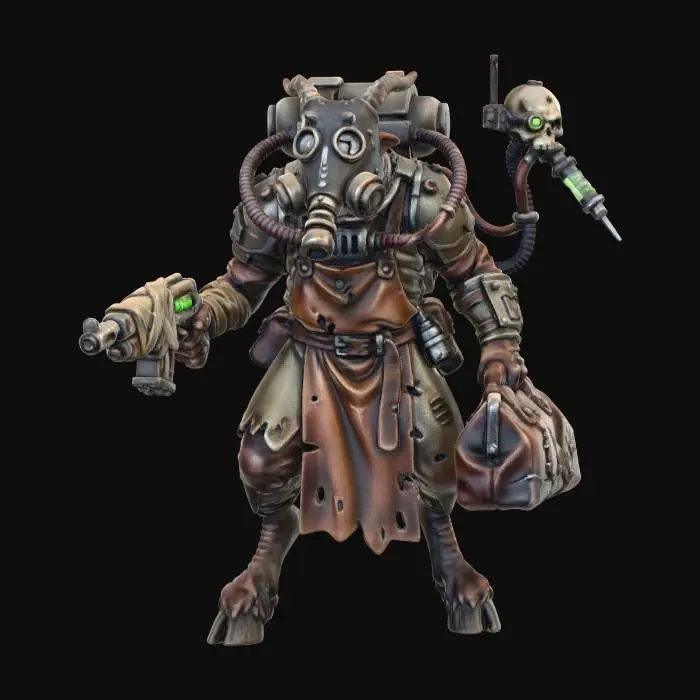3D model for Rustbound Warden