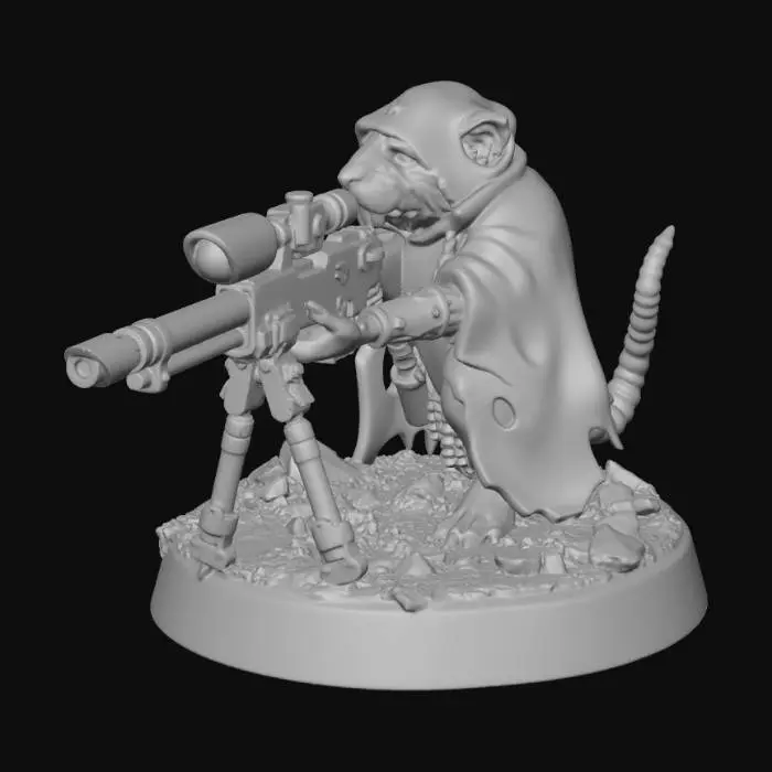 3D model for Wasteland Rat Sniper