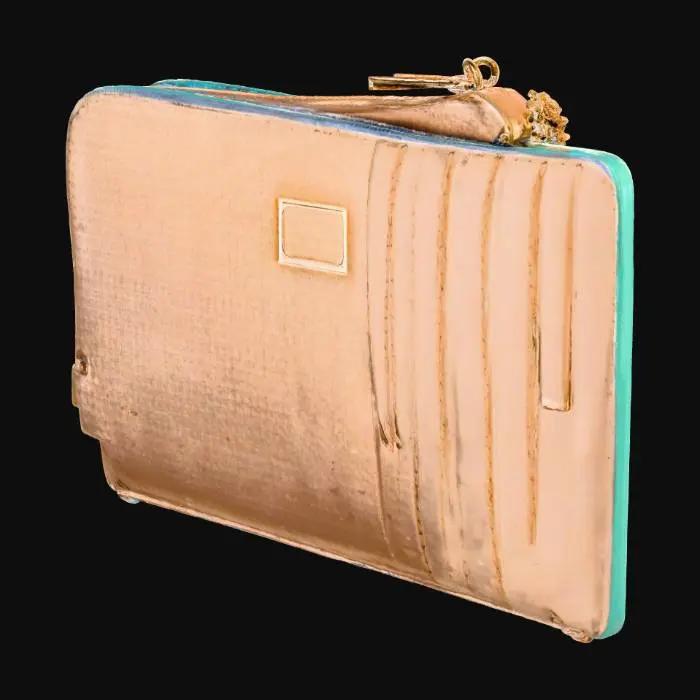 3D model for Beige Wallet