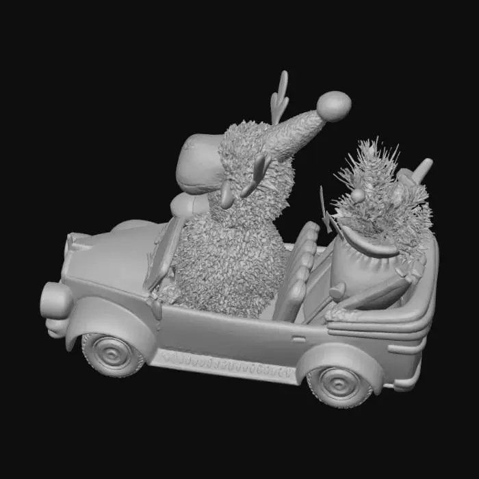3D model for Reindeer Roadtrip