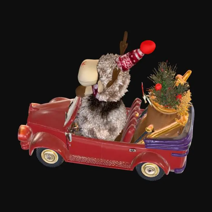 3D model for Reindeer Roadtrip