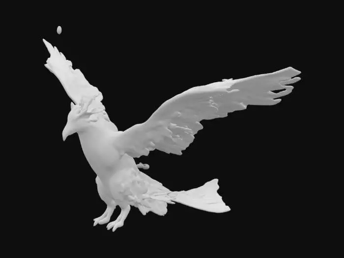 3D model for Phoenix Rebirth