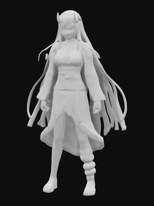 3D model for Demon Warrior Nezuko