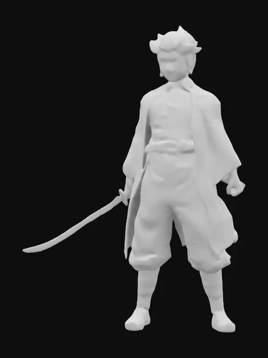 3D model for Demon Slayer Tanjiro