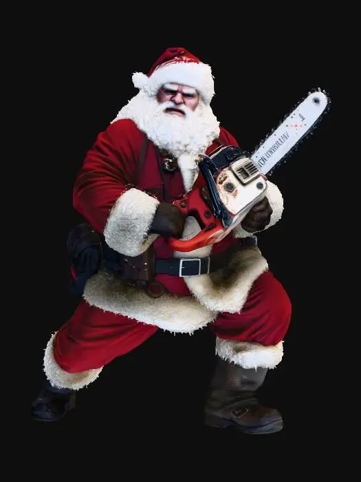 3D model for Santa's Chainsaw Revolution, #Christmas2025#