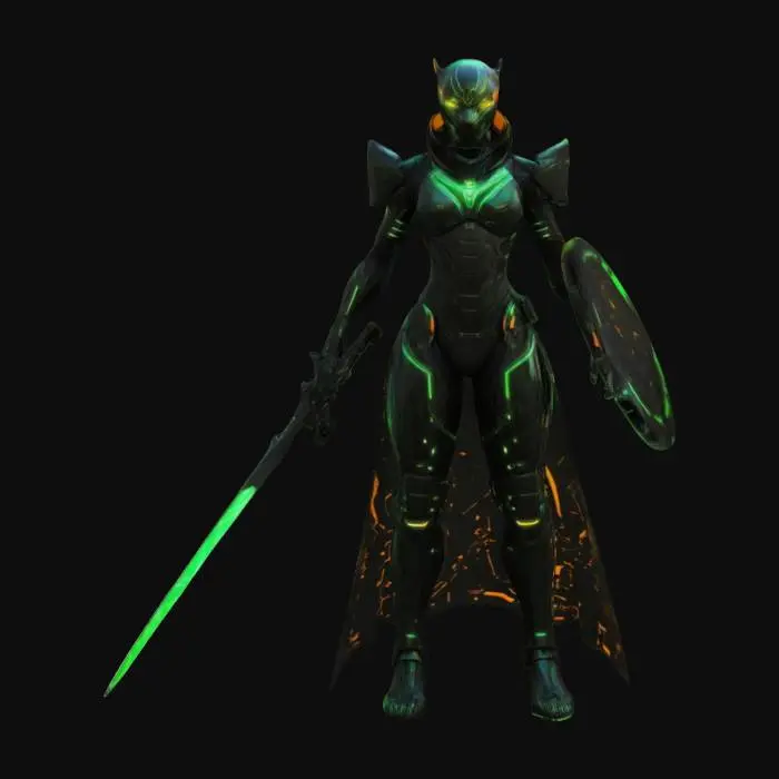 3D model for Cyber Guardian