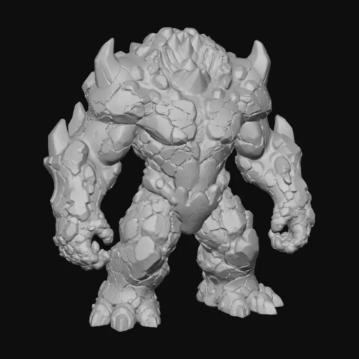 3D model for Volcanic Titan