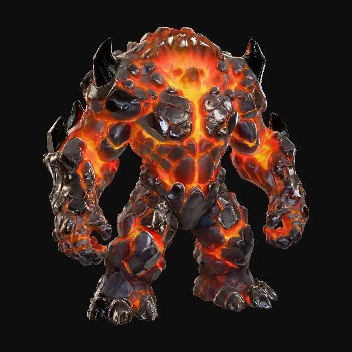 3D model for Volcanic Titan