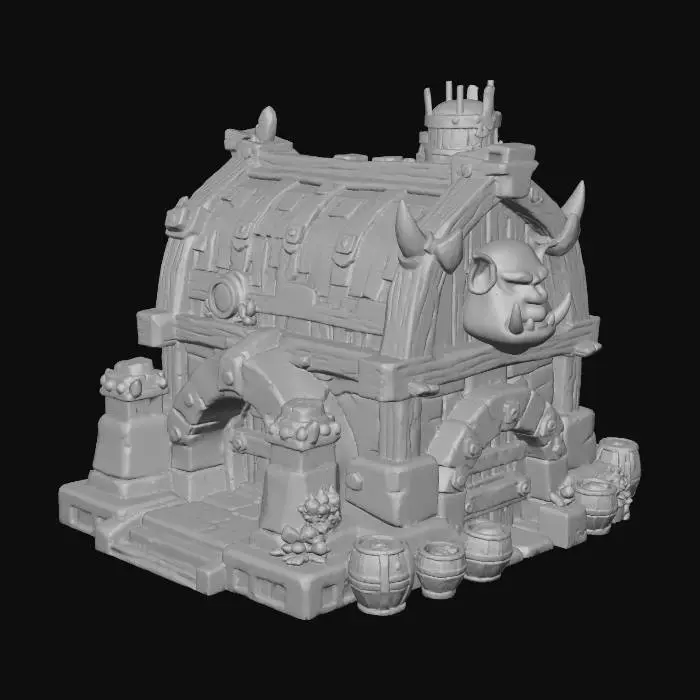 3D model for Orc Tavern