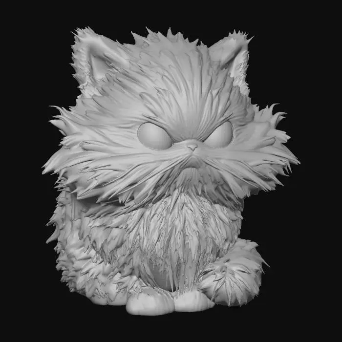 3D model for Fluffy Majesty
