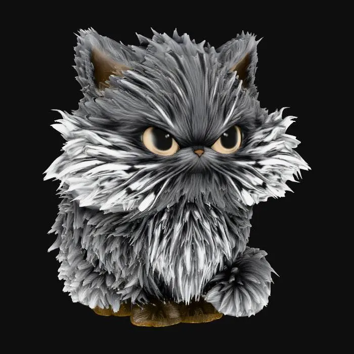3D model for Fluffy Majesty