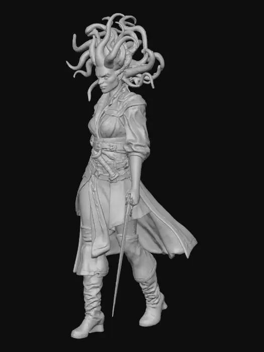 3D model for Gorgon Warrior