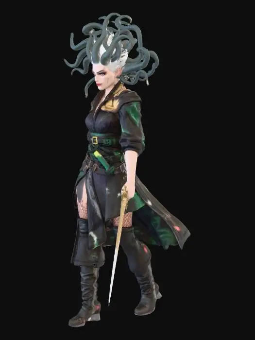 3D model for Gorgon Warrior