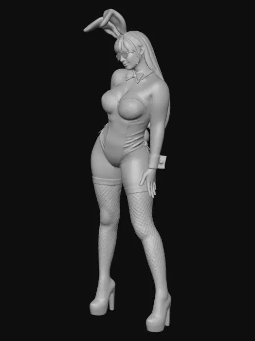 3D model for Bunny Costume Portrait