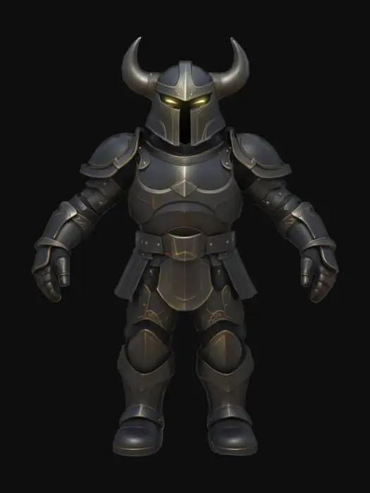 3D model for Dark Viking Guardian